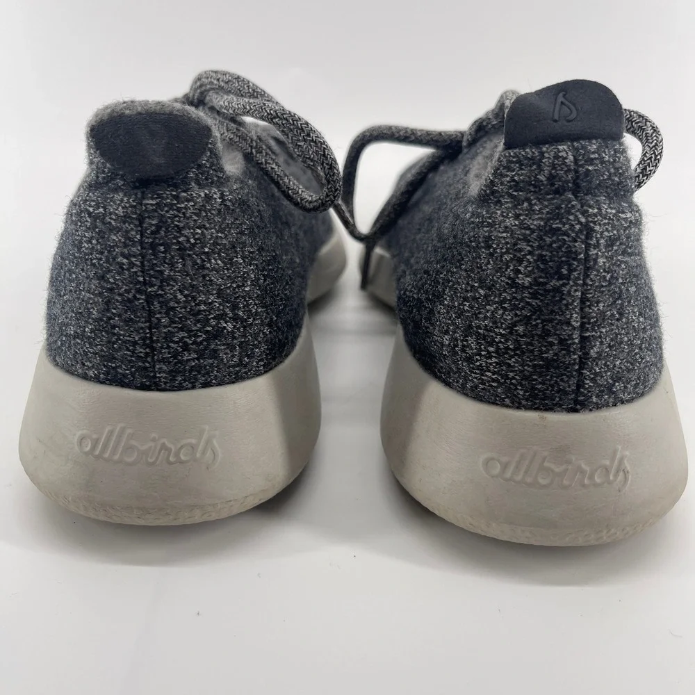 Allbirds Wool‎ Runner Charcoal Black Men's Walking Shoes Lightweight Knit Size 9